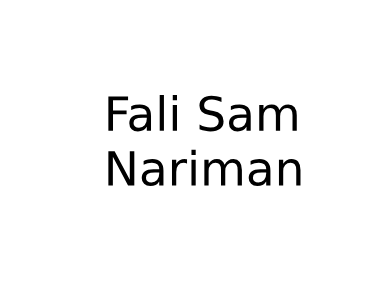 Fali Sam Nariman1