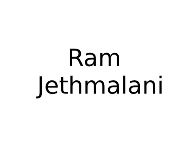Ram Jethmalani1